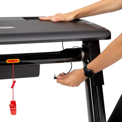 LOOP12 MULTI BLACK BIEŻNIA ELEKTRYCZNA Z BIURKIEM HMS