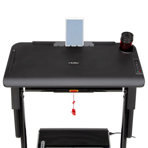 LOOP12 MULTI BLACK BIEŻNIA ELEKTRYCZNA Z BIURKIEM HMS