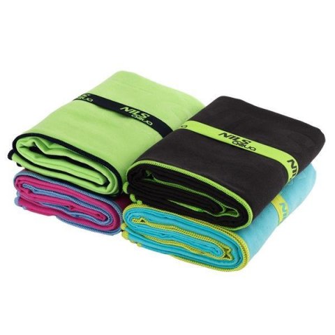 NAR11 RÓŻOWY RĘCZNIK Z MIKROFIBRY 140x70 cm NILS AQUA