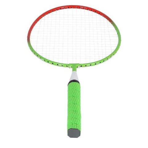 NRZ051 STEEL / ZESTAW DO BADMINTONA 2 RAKIETY + LOTKI + PIŁECZKI JUNIOR NILS