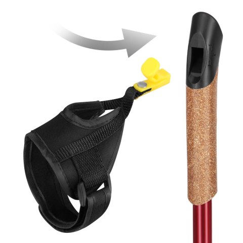 NW607 RED KIJE NORDIC WALKING NILS