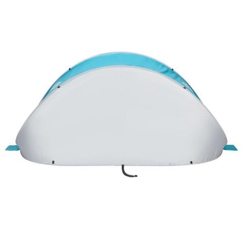 NC3174 TURKUSOWO-SZARY NAMIOT PLAŻOWY SAMOROZKŁADAJĄCY PODŁOGA NILS CAMP