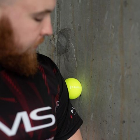 BLC01 GREEN LACROSSE POJEDYŃCZA PIŁKA DO MASAŻU HMS