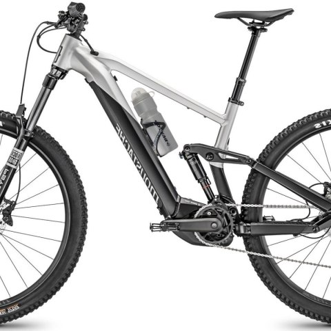 BIDON ROWEROWY DUNLOP 750ML Z KOSZYKIEM SREBRNY