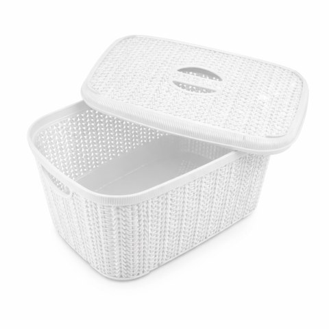 Koszyk z pokrywką KNIT 6 l