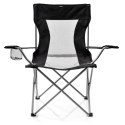 Krzesło składane Meteor Tripper czarny
