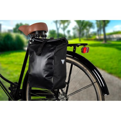 SAKWA TORBA ROWEROWA WODOSZCZELNA DUNLOP 15L czarna