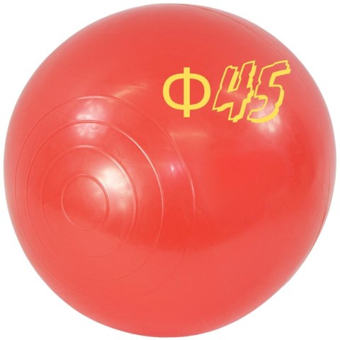 PIŁKA DO SKAKANIA Z ROGAMI 45CM CZERWONA