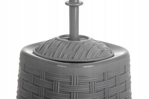 Szczotka WC RATTAN -popiel 147x147x400