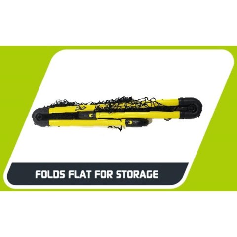 BRAMKA DO PIŁKI NOŻNEJ SKŁADANA 91X43X61CM 61X43X43CM Z REGULACJĄ WYSOKOŚCI I SZEROKOŚCI