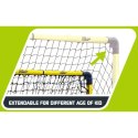 BRAMKA DO PIŁKI NOŻNEJ SKŁADANA 91X43X61CM 61X43X43CM Z REGULACJĄ WYSOKOŚCI I SZEROKOŚCI