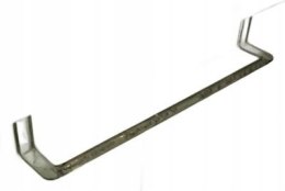 DecoBella wieszak transparentny naszafkowy z policarbonu