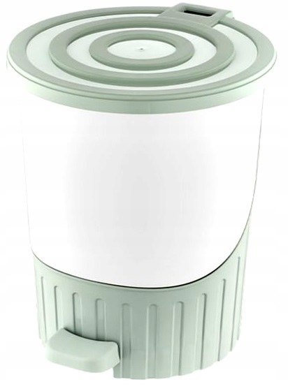 Pojemnik z pedałem 6 l "RAINBOW PASTEL" 280x230x275 mm