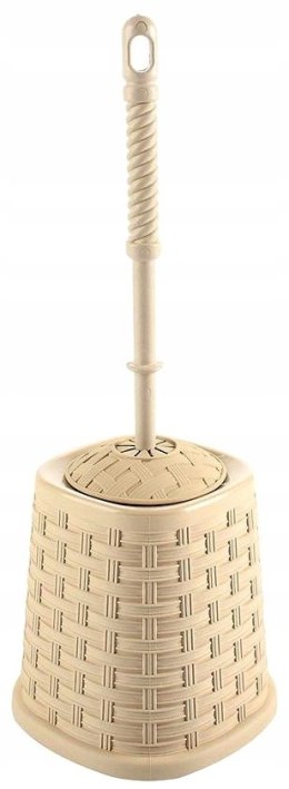 Szczotka WC RATTAN -beż 147x147x400