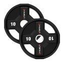 TPC SET ZESTAW TALERZY OLIMPIJSKICH POLIURETANOWYCH 2 x 2.5 - 25 KG CPU - 155KG HMS