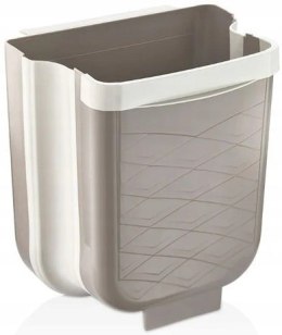 WIADERKO WISZACE SKŁADANE 6 LT. BEŻOWE