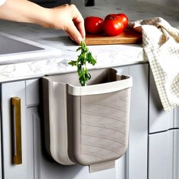 WIADERKO WISZACE SKŁADANE 6 LT. BEŻOWE