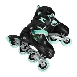 NA13808 ŁYŻWOROLKI COSMO ZIELONE ROZM. M(34-37) NILS EXTREME