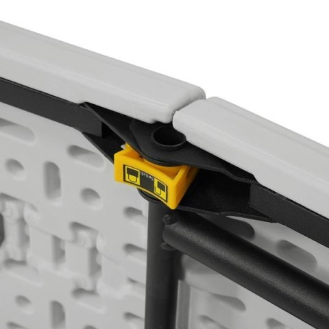 NC3404 SKŁADANA ŁAWKA OGRODOWA 183 CM BIAŁA NILS CAMP