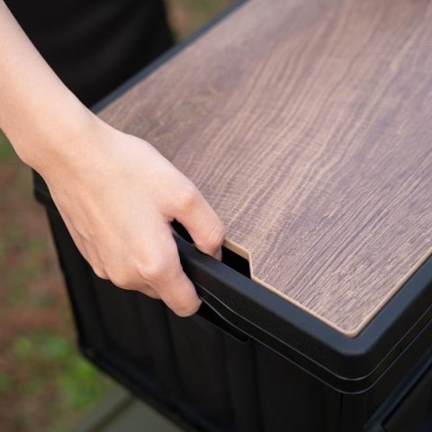 NCB4005 SKŁADANA SKRZYNIA KEMPINGOWA Z FUNKCJĄ STOŁU 2W1 20L NILS CAMP