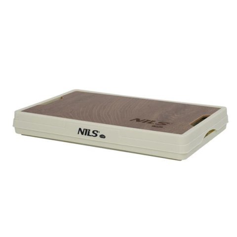 NCB4007 SKŁADANA SKRZYNIA KEMPINGOWA BIAŁA Z FUNKCJĄ STOŁU 2W1 15L NILS CAMP