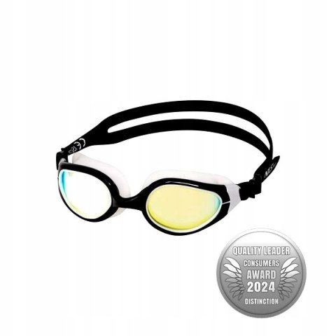 NQG480MAF CZARNY/ BIAŁY OKULARKI NILS AQUA