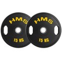 TOG15 2 x 15 KG TALERZ OLIMPIJSKI OGUMOWANY 2 x 15 KG HMS