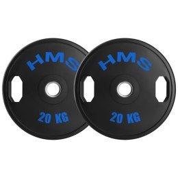 TOG20 2 x 20 KG TALERZ OLIMPIJSKI OGUMOWANY 2 x 20 KG HMS