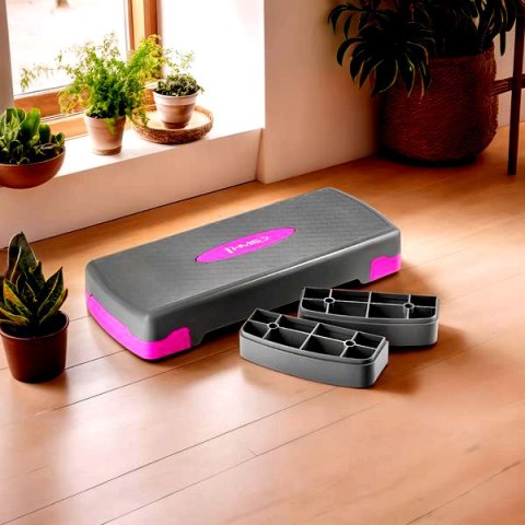 AS003 GRAY/PINK STEP DO AEROBIKU HMS