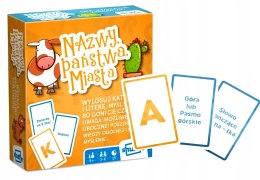 GRA KARCIANA NAZWY PANSTWA MIASTA PUD