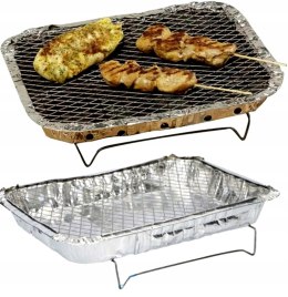 GRILL PIKNIKOWY JEDNORAZOWY 600G 31x24x4,8cm