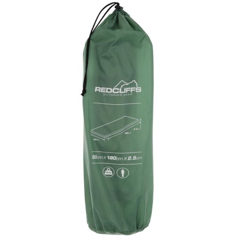 MATA SAMOPOMPUJĄCA TURYSTYCZNA MATERAC 180x50x2,5CM REDCLIFFS ZIELONA