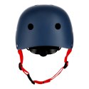MTW001-1 KASK SZARO-CZERWONY ROZM. L(58-61CM) NILS EXTREME