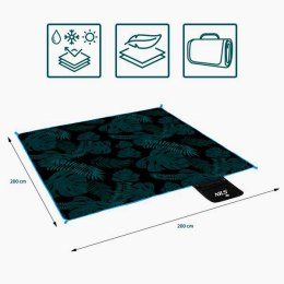 NC2222 KOC PIKNIKOWY LIŚCIE 200x200 PE ALU NILS CAMP