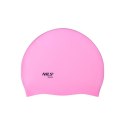 NQC JEDNOKOLOROWY PK02 JASNORÓŻOWY CZEPEK SILIKONOWY NILS AQUA