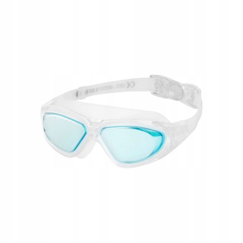 NQG280MAF BIAŁY JUNIOR OKULARKI/PÓŁMASKA NILS AQUA