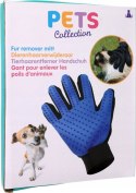 RĘKAWICA DO CZESANIA PSA KOTA NIEBIESKIE KOLCE