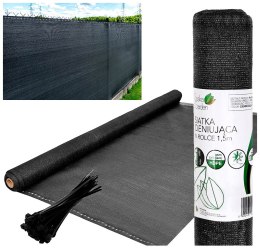 SIATKA CIENIUJĄCA 110G/M2 1.5X10M CIEMNO SZARA