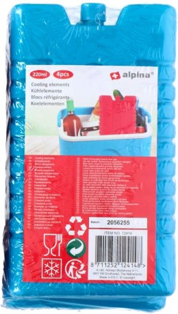 WKŁAD DO LODÓWKI 4X220ML - NIEBIESKI