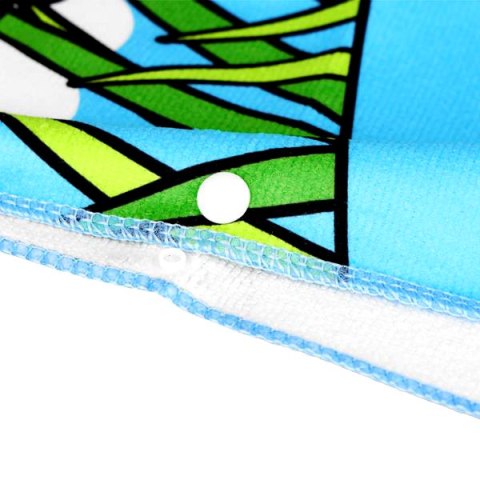 NAR20 RĘCZNIK PONCZO CROCODILE NILS AQUA