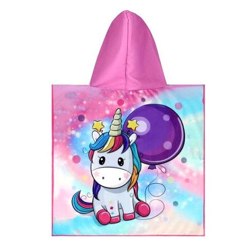 NAR20 RĘCZNIK PONCZO UNICORN NILS AQUA