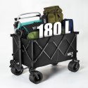 NC2604 WÓZEK CZARNY XXL 180L NILS CAMP