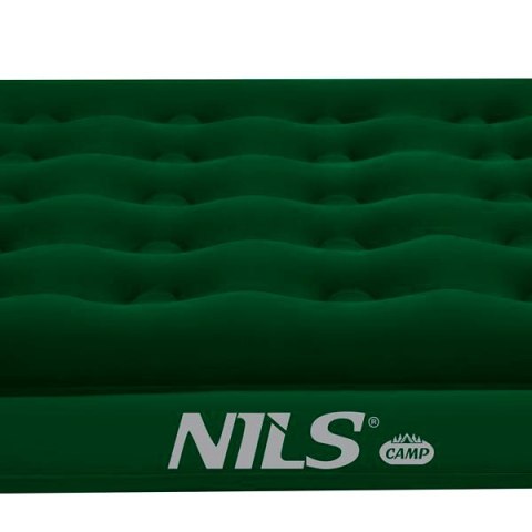 NC2802 MATERAC TURYSTYCZNY DMUCHANY 191X137X22 CM ZIELONY NILS CAMP