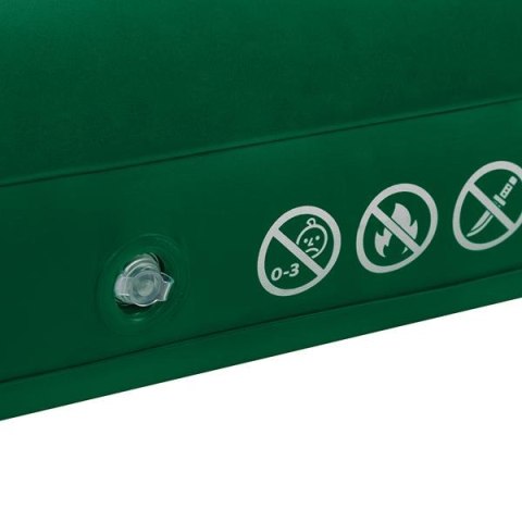 NC2802 MATERAC TURYSTYCZNY DMUCHANY 191X137X22 CM ZIELONY NILS CAMP