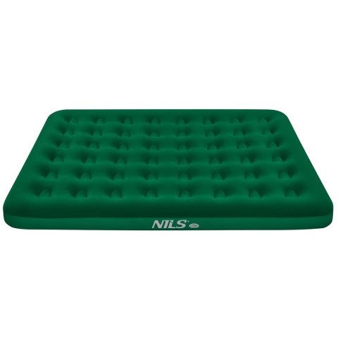 NC2803 MATERAC TURYSTYCZNY DMUCHANY 203X152X22 CM ZIELONY NILS CAMP