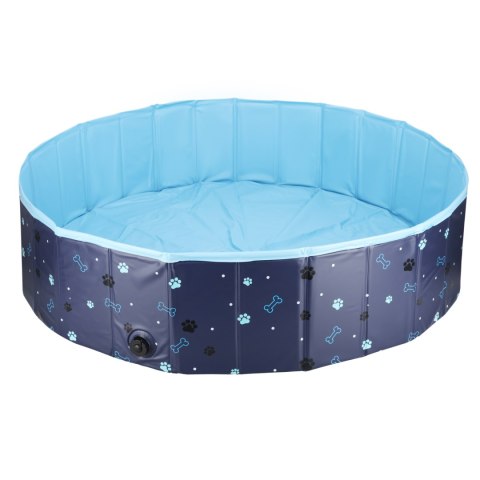 NC2805 BASEN DLA PSÓW SKŁADANY XL 120X30 CM NILS