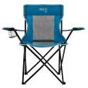 NC3302 KRZESŁO TURYSTYCZNE NIEBIESKO-SZARY NILS CAMP