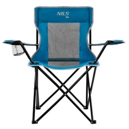 NC3302 KRZESŁO TURYSTYCZNE NIEBIESKO-SZARY NILS CAMP