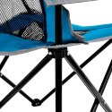 NC3302 KRZESŁO TURYSTYCZNE NIEBIESKO-SZARY NILS CAMP