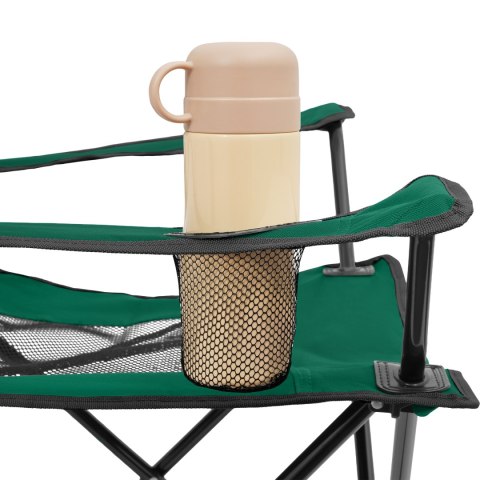 NC3302 KRZESŁO TURYSTYCZNE ZIELONO-CZARNY NILS CAMP